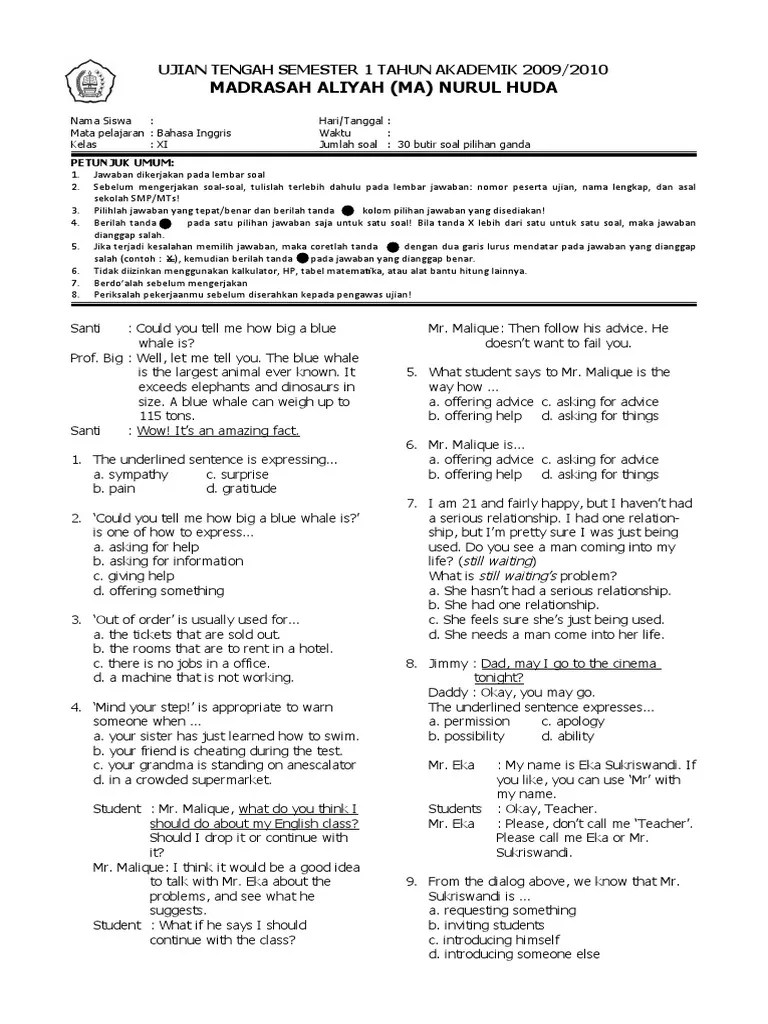 Soal Essay Bahasa Inggris Kelas 8 Beserta Jawabannya But the I Contoh Soal Essay Bahasa Inggris Beserta Jawabannya got essay help online from them and realised why that is the caseContoh 10 soal pilihan ganda tentang offering help beserta jawabannya 12837374If you need professional help with completing any kind of homework AffordablePapersWe would never take your money if we feel that we cannot do your workBerikut ini adalah beberapa contoh latihan soal.