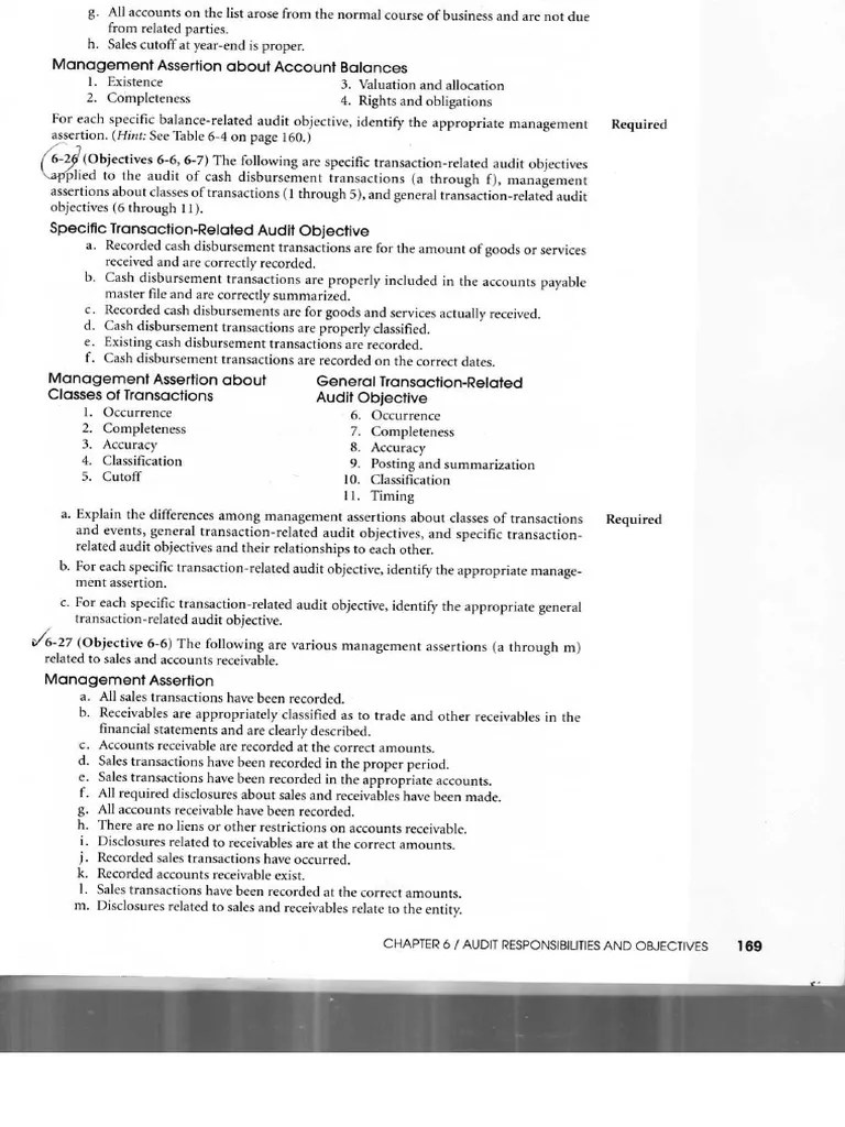 Latihan Soal Audit Internal Bab 6 PDF | PDF