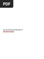 Manual Book Honda Beat Pgm Fi Pdf Txt Buku Manual Honda Beat Fi Share this post.