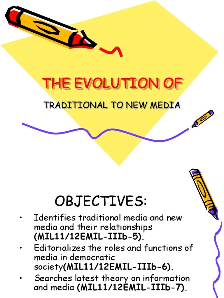 The Evolution Of Media | PDF | Information Age | Information And Communications Technology