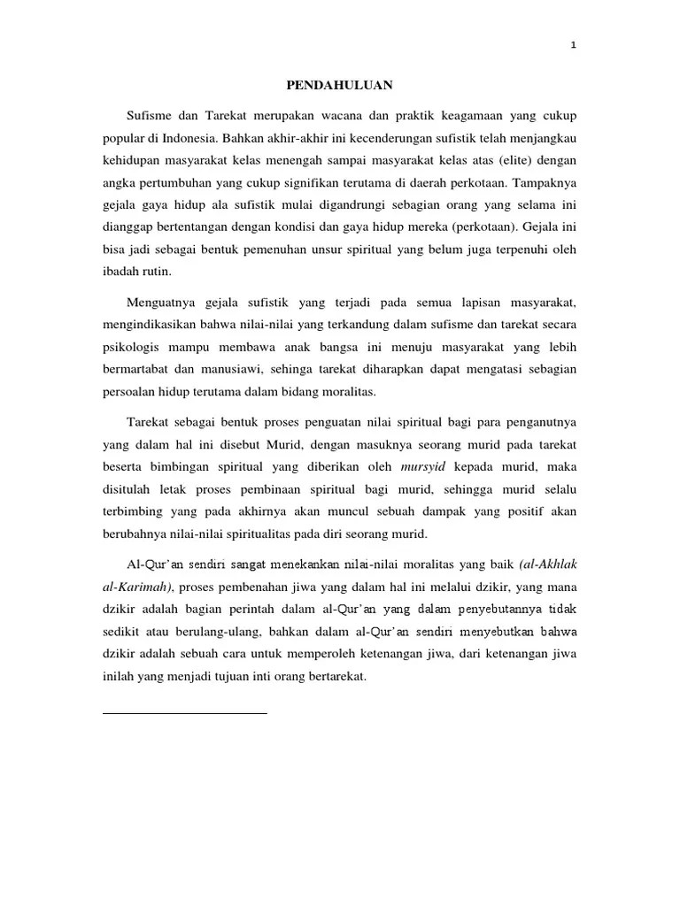 Tarekat Dan Suluk | PDF