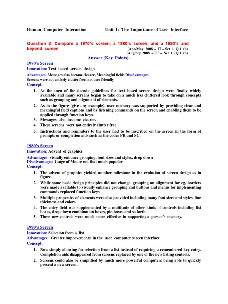 Human Computer Interaction | PDF | Graphical User Interfaces | Graphics