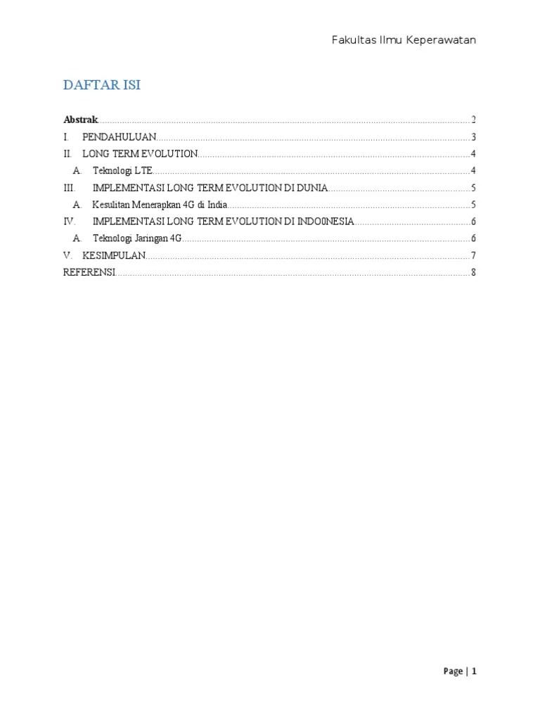 Implementasi Teknologi 4G LTE Di Indonesia | PDF