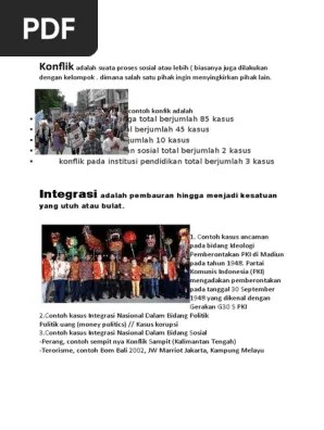 Konflik antar kelas sosial · 5. Sosioo