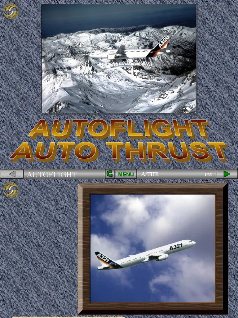 A320 CH 22 Autothrust | PDF | Aerospace | Aerospace Engineering