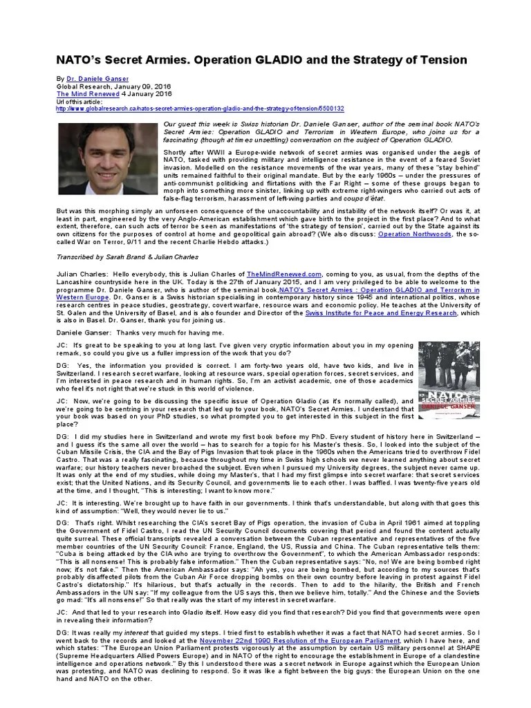 NATOs Secret Armies PDF | PDF | Office Of Strategic Services | Central ...