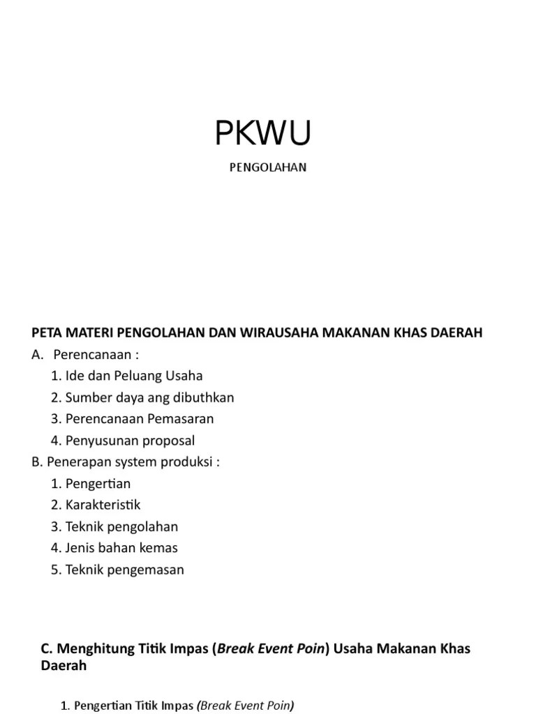 Contoh Laporan Kegiatan Usaha Makanan Khas Daerah Rendang - Nusagates