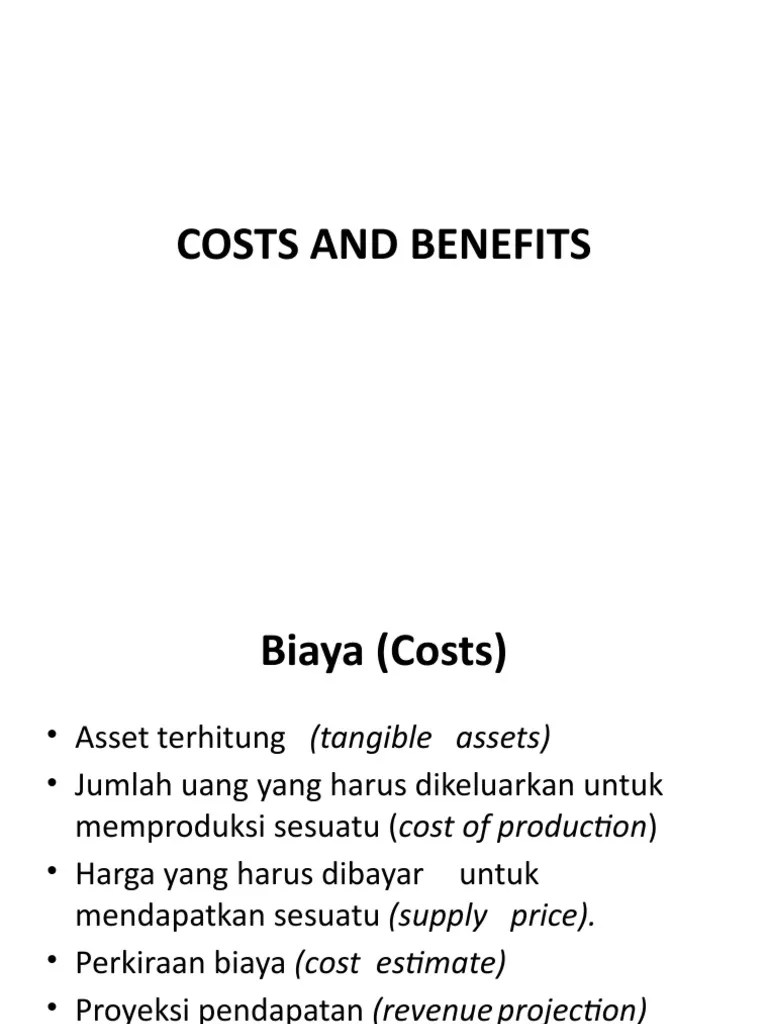 5biaya Dan Keuntungan | PDF