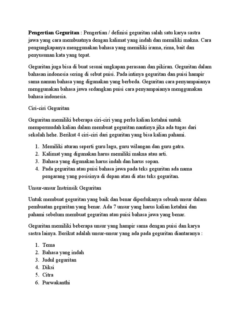 Pinjam · holdings · description · similar items · staff view. Bahan Ajar Geguritan Puisi Pdf
