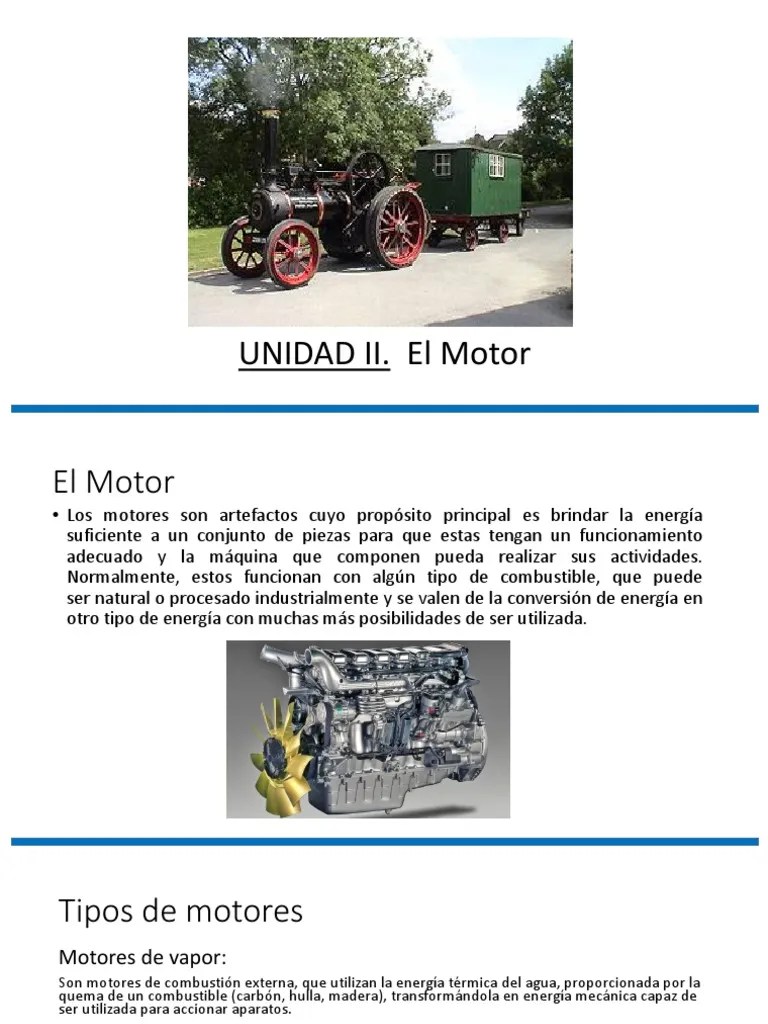 UNIDAD II Y III. Motor Combustion Interna Y Sistemas | PDF | Motor De Combustión Interna | Motor ...