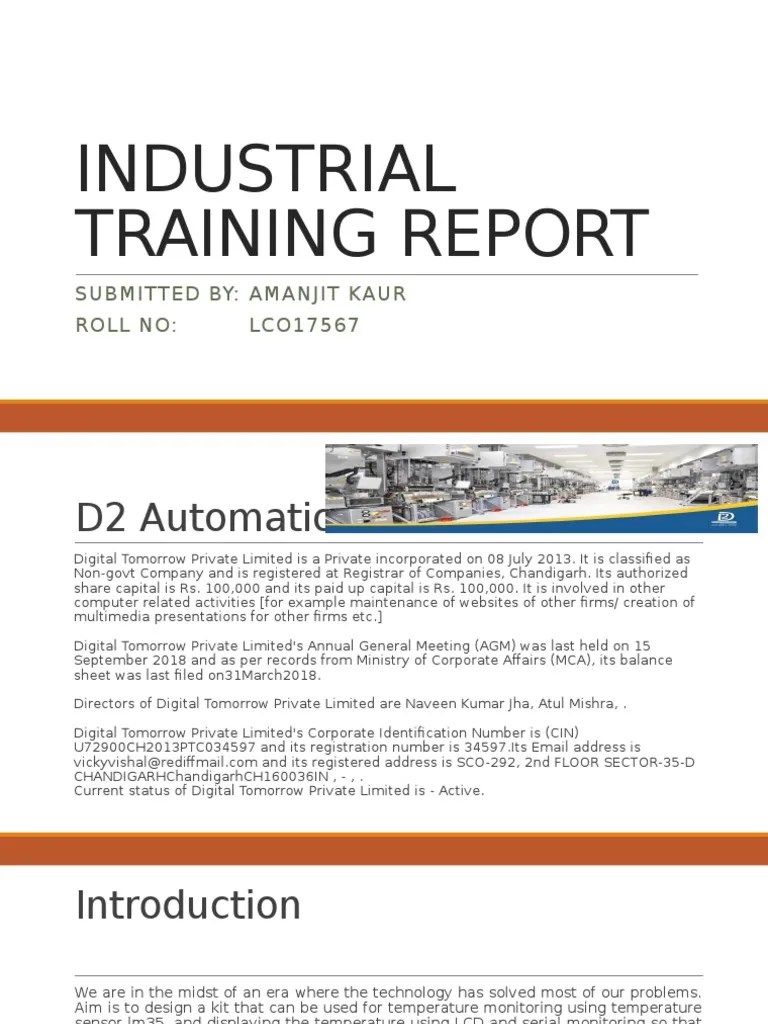 Temperature Monitoring System | PDF | Embedded System | Microcontroller
