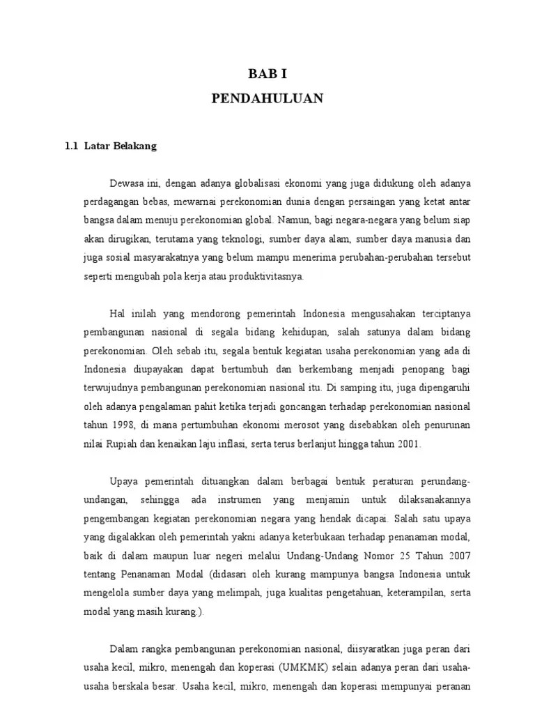 Besar tumbuh secara cepat tidak diikuti dengan pertanian dimana petani kecil yang penghasilannya . Kemitraan Penanam Modal Dengan Umkmk Pdf