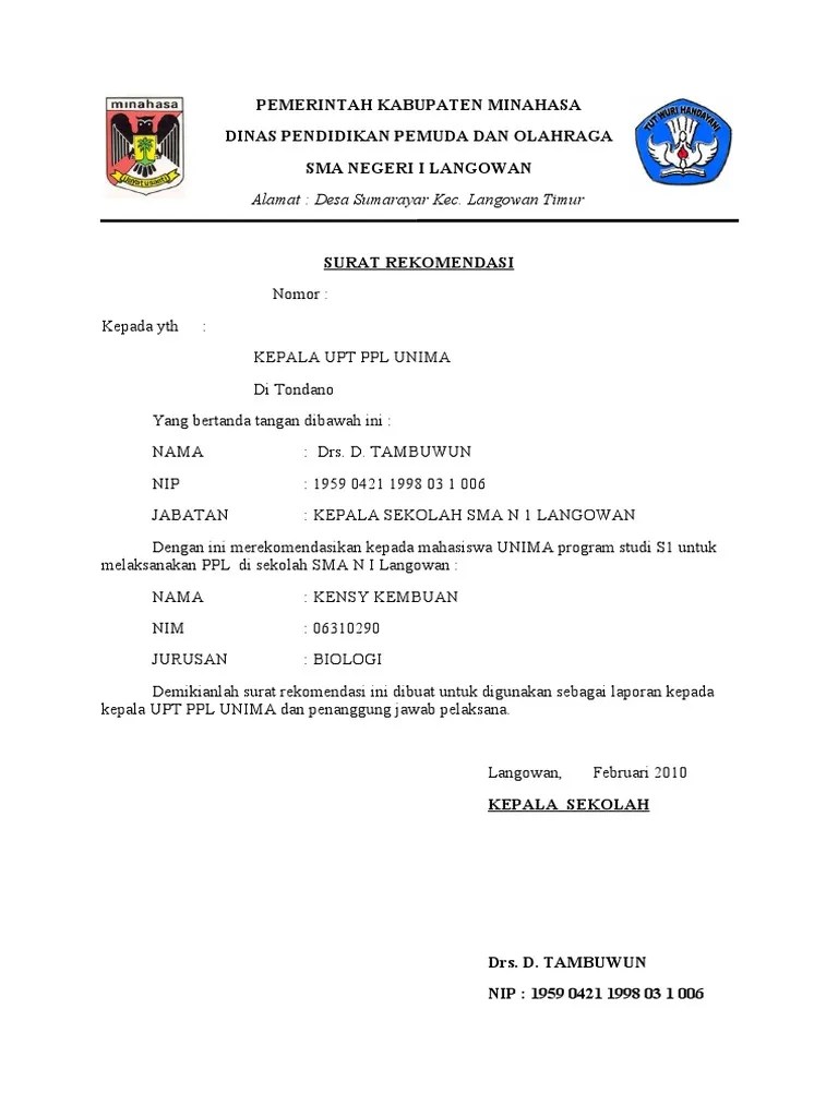 Surat Rekomendasi Dewan Guru Untuk Calon Siswa Sd 2019 Infoguruku Contoh Surat Rekomendasi Sekolah untuk Mengajukan Beasiswa.