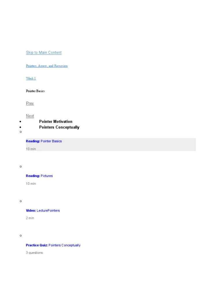 Pointer Basics: An Introduction To Pointers, Declaring Pointers ...