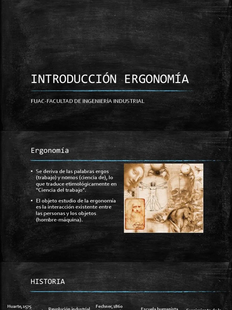 Ergonomía | PDF | Factores Humanos Y Ergonomía | Neurociencia