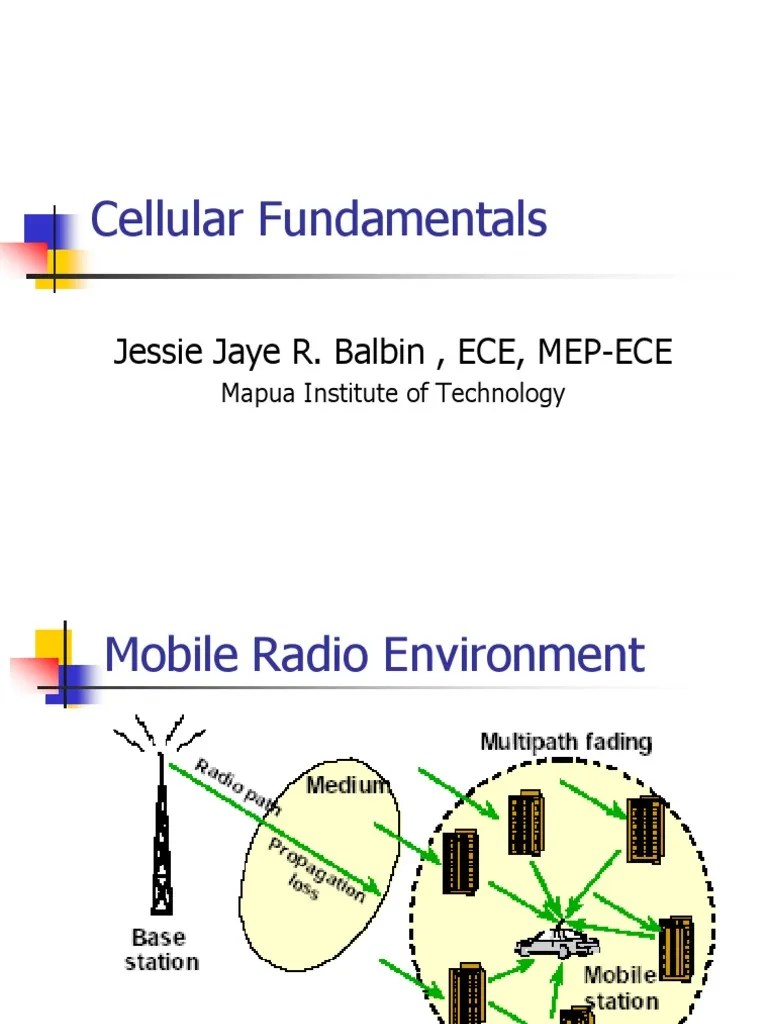 Cellular Fundamentals PDF | PDF | Cellular Network | Radio