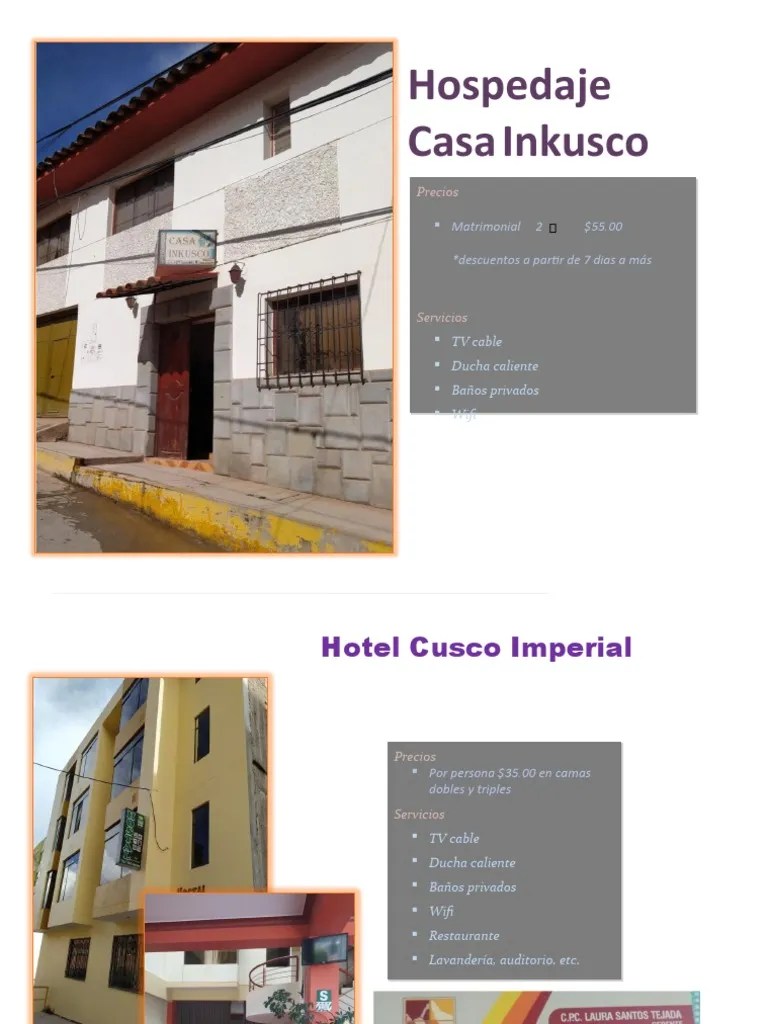 Hoteles Y Hospedajes | PDF | Business | Science