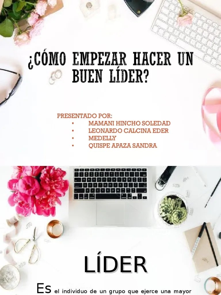 Como Ser Un Buen Lider | PDF | Liderazgo | Psicología Aplicada