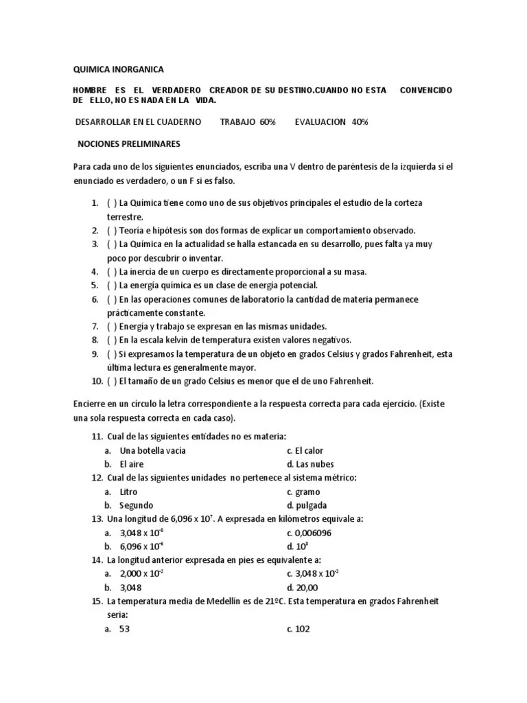 Quimica Inorganica | PDF | Elementos Químicos | Átomos