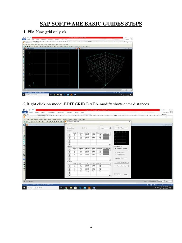 SAP BASIC STEPS GUIDE | PDF