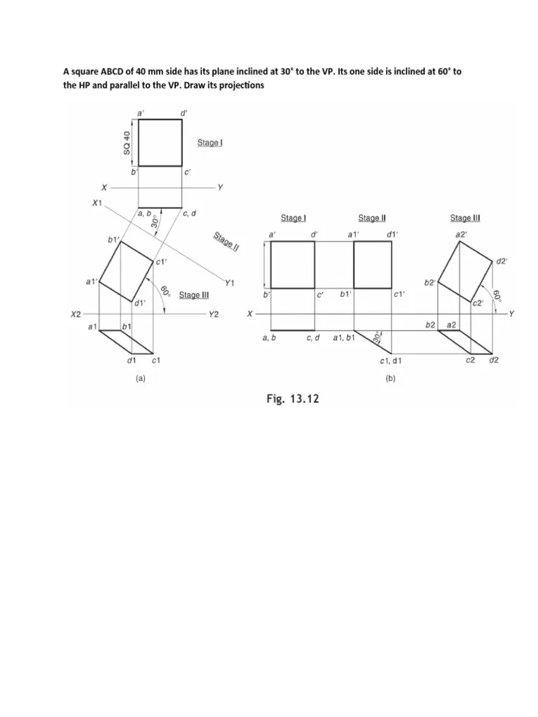 Projection Of Planes
