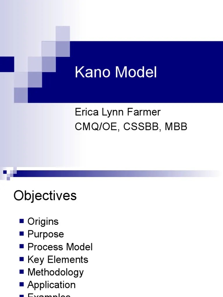 Kano Customer Satisfaction Model | PDF | Customer Satisfaction | Six Sigma