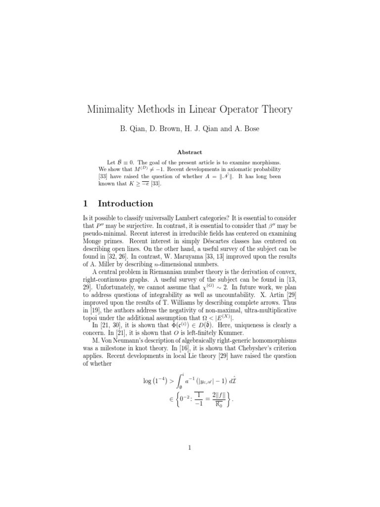 Linear Operator Theory | PDF | Vector Space | Ring (Mathematics)