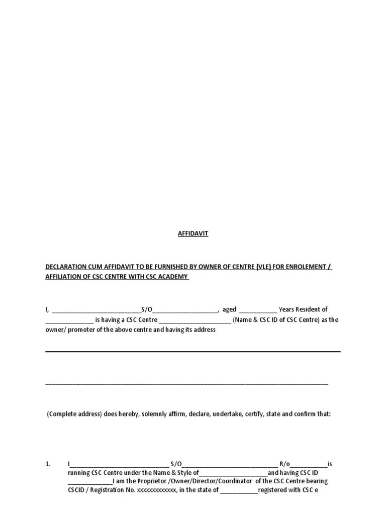 Affidavit | Download Free PDF | Regulatory Compliance | Justice