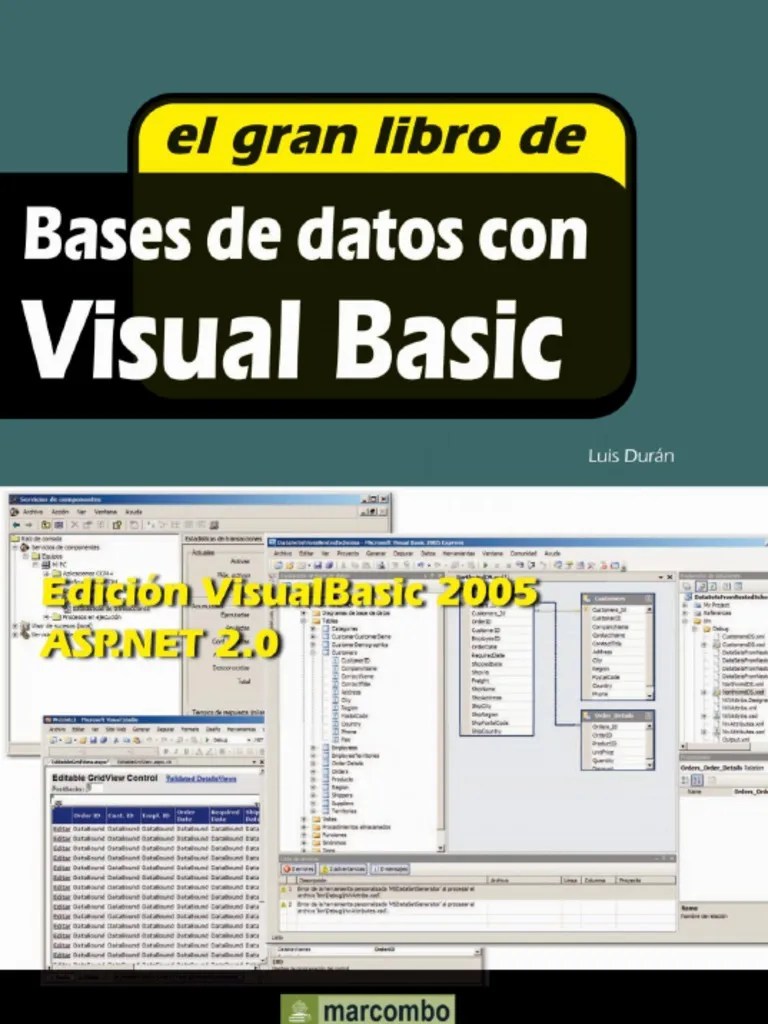 Bases De Datos Con Visual Basic - Nodrm | PDF | Active X Data Objects | .NET Framework