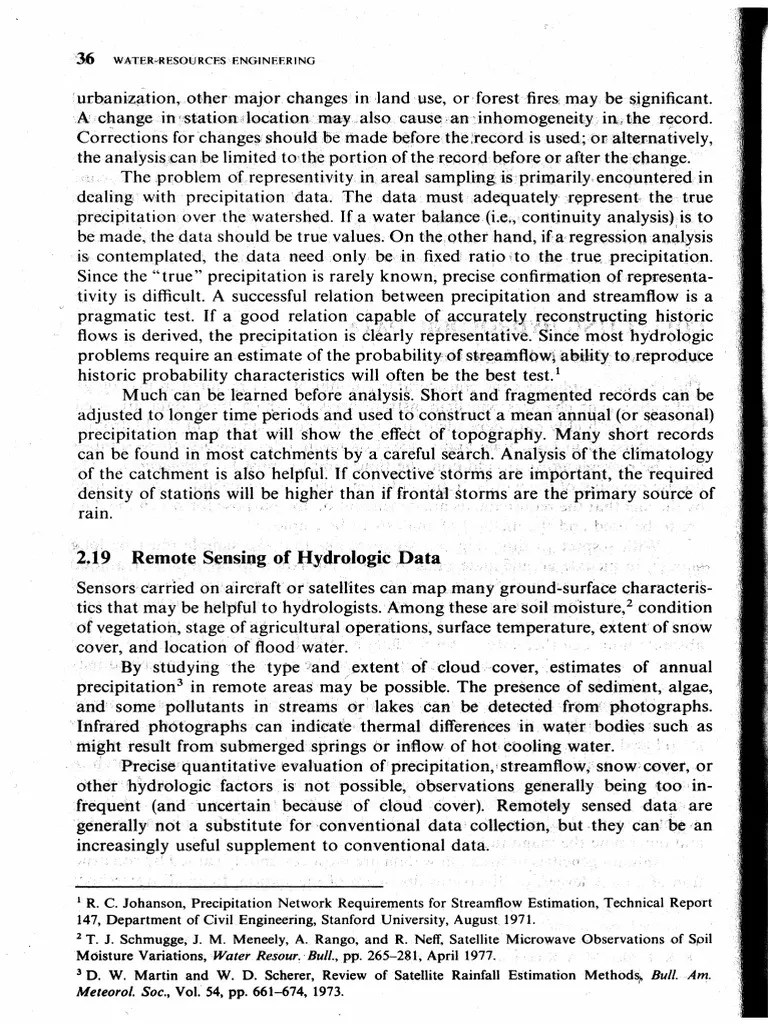 Water-Resources Engineering - Parte 2 | PDF | Hydrology | Precipitation