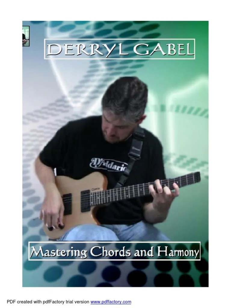 Mastering Chords And Harmony PDF | PDF