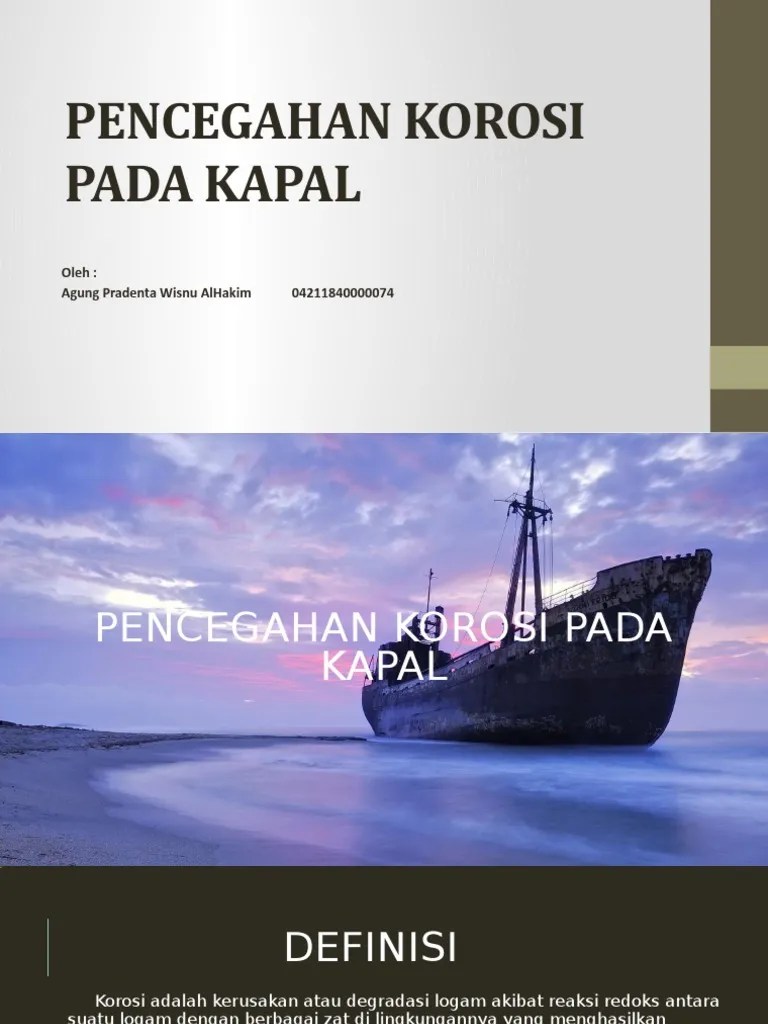Pencegahan Korosi Pada Kapal | PDF