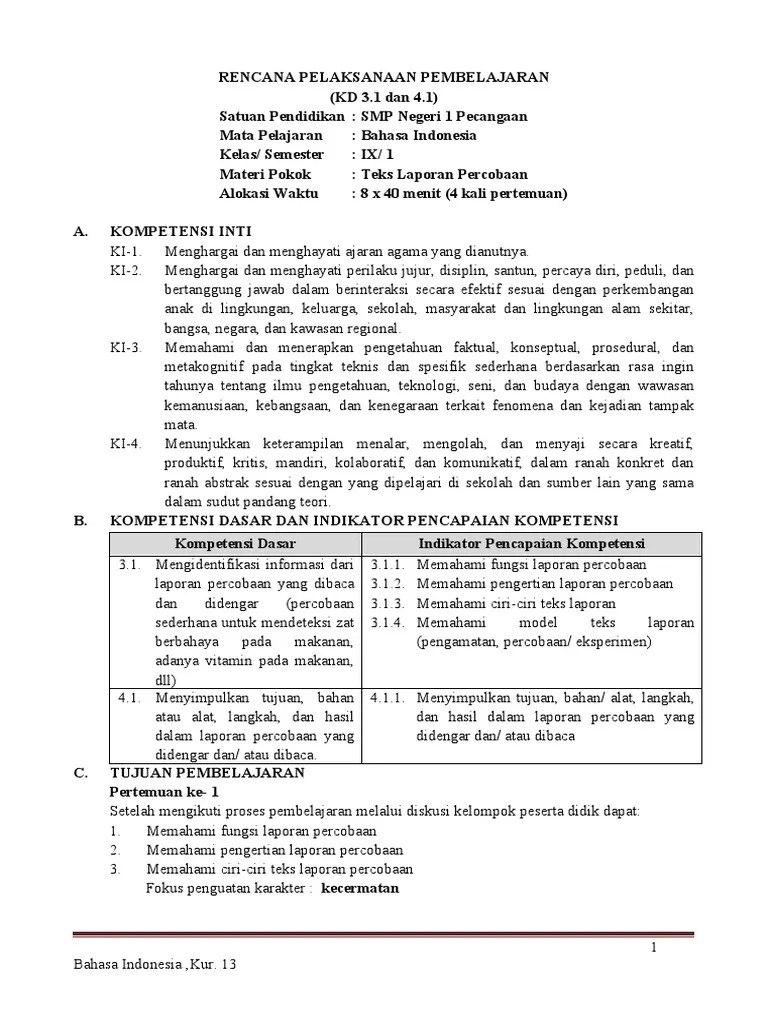 Teks laporan percobaan ~ tujuan teks laporan percobaan. Kd 3 1 Dan 4 1 Teks Laporan Percobaan Pdf