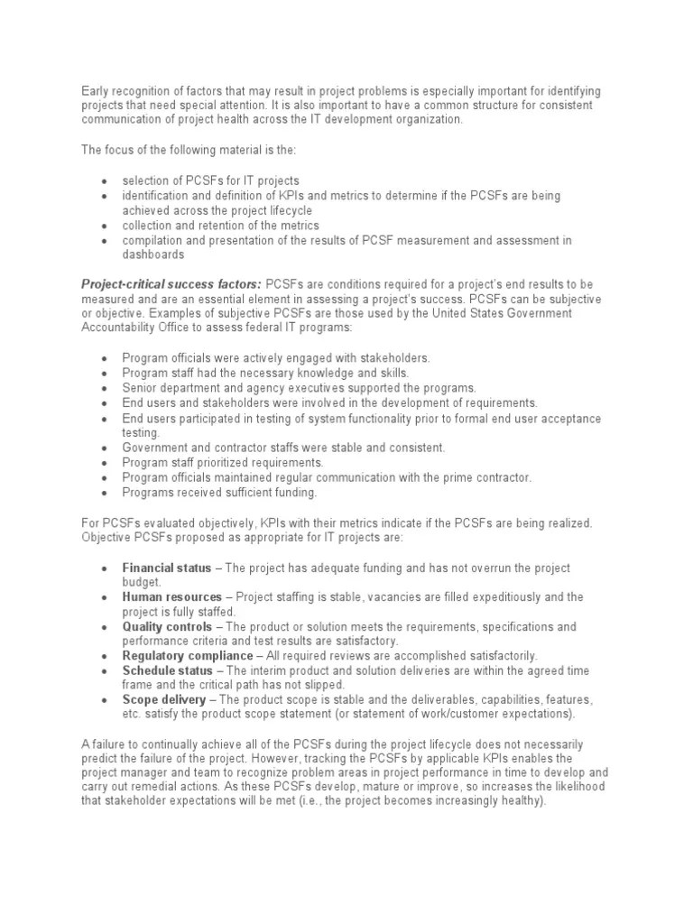 Project Management KPI | PDF | Performance Indicator | Project Management