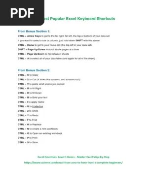 When entering amount data in excel, we have to indicate what is the currency of the amount. 2 3 The Most Popular Excel Keyboard Shortcuts Pdf