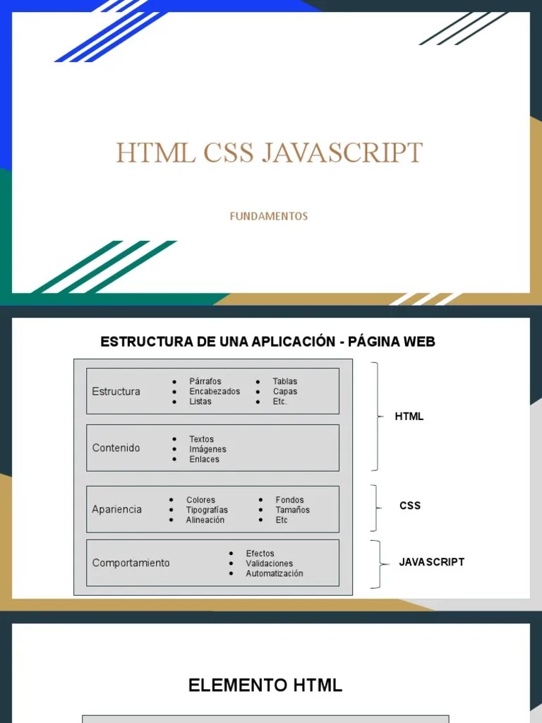 Clase 1 - Java - HTML CSS Javascript | PDF | Hojas De Estilo En Cascada ...