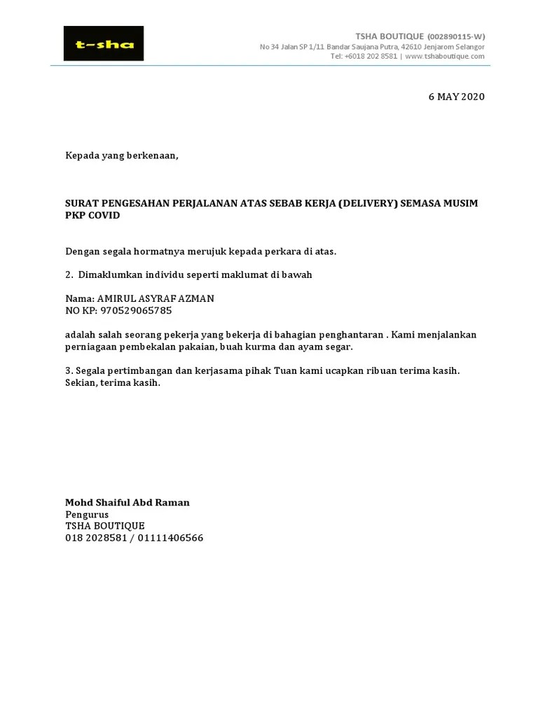 Putera, ketua, pemerintah, penguasa, pemimpin, makmur. Surat Pengesahan Bekerja Pkp Letter 7saudara Com