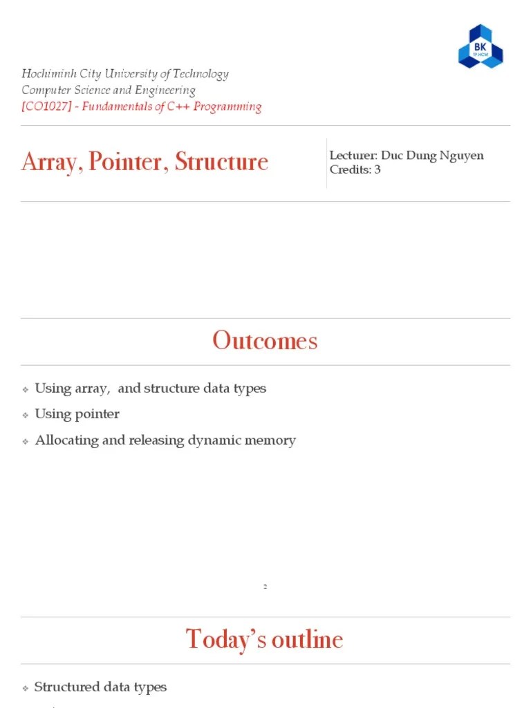 Hochiminh City University Of Technology Computer Science And ...