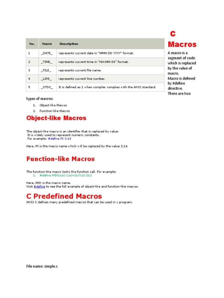 C Concepts | PDF | Software Engineering | Computing