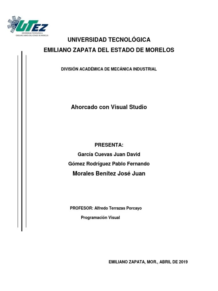 Proyecto Visual Studio | PDF | Acceso Microsoft | Bases De Datos