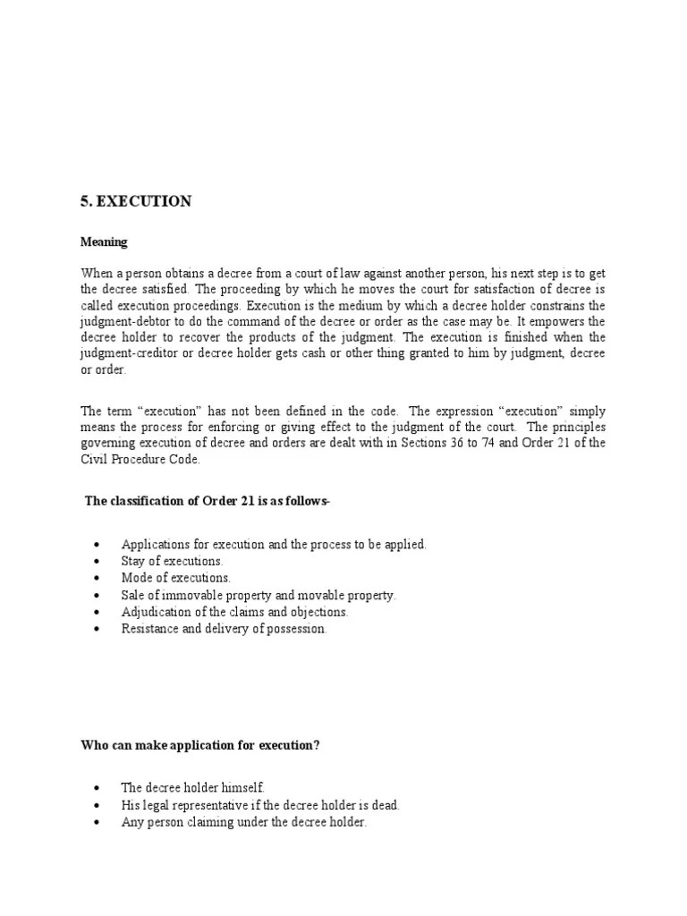 CPC ASSIGnMENT | PDF | Decree | Judgment (Law)