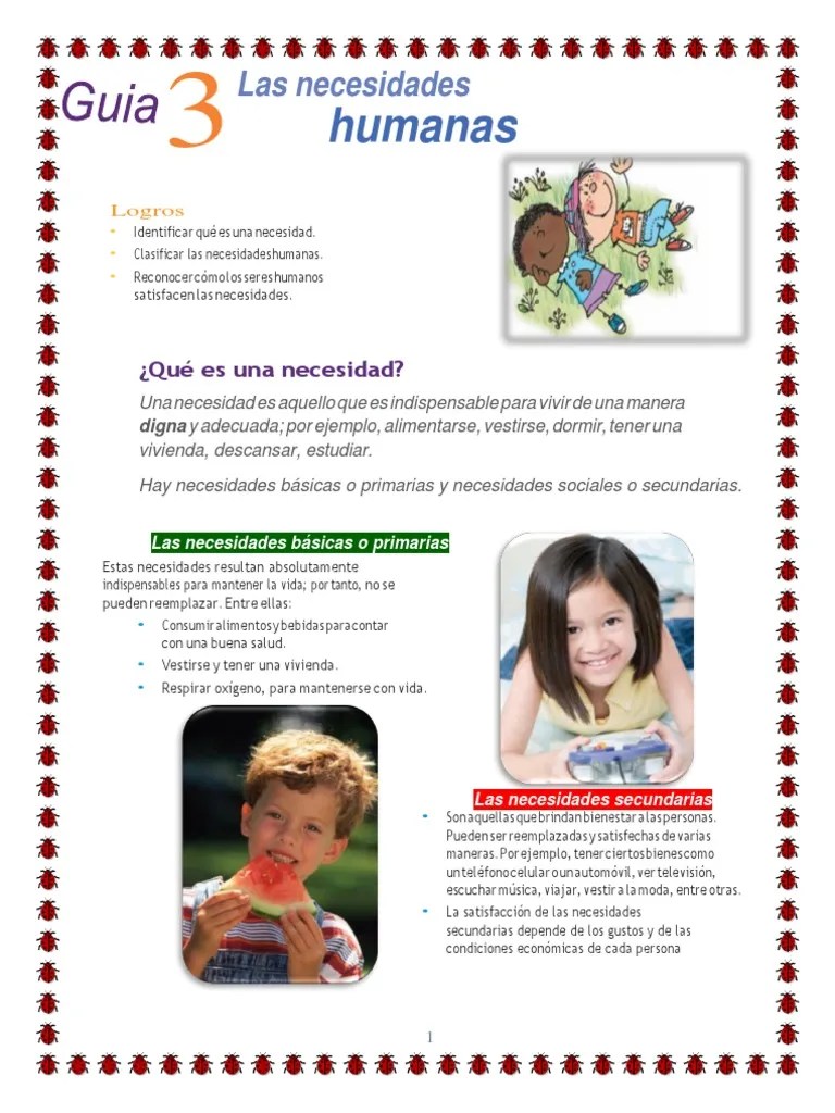 Guia 3 Ciencias Sociales Grado Cuarto | PDF | Conceptos Psicologicos ...