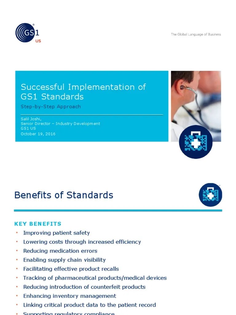 Successful Implementation Of GS1 Standards: Step-by-Step Approach | PDF | Medical Device | Business