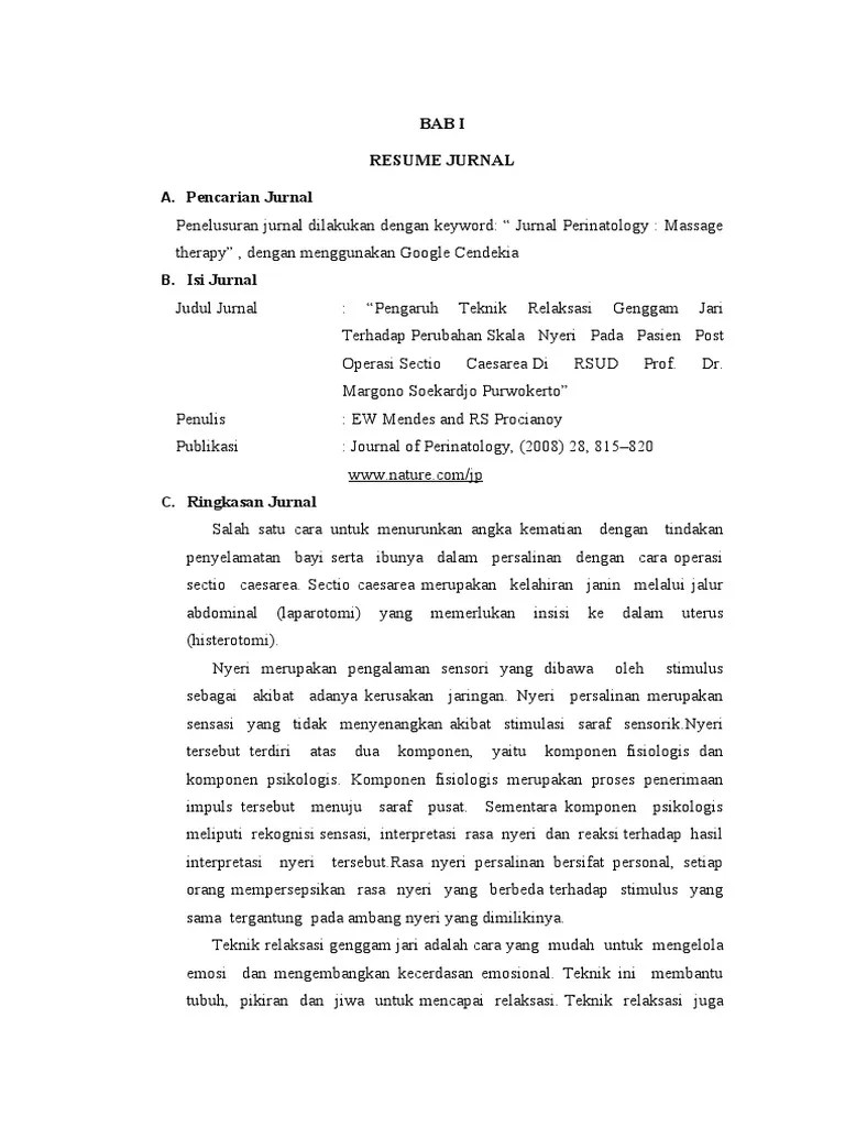 Contoh Analisis Jurnal | PDF