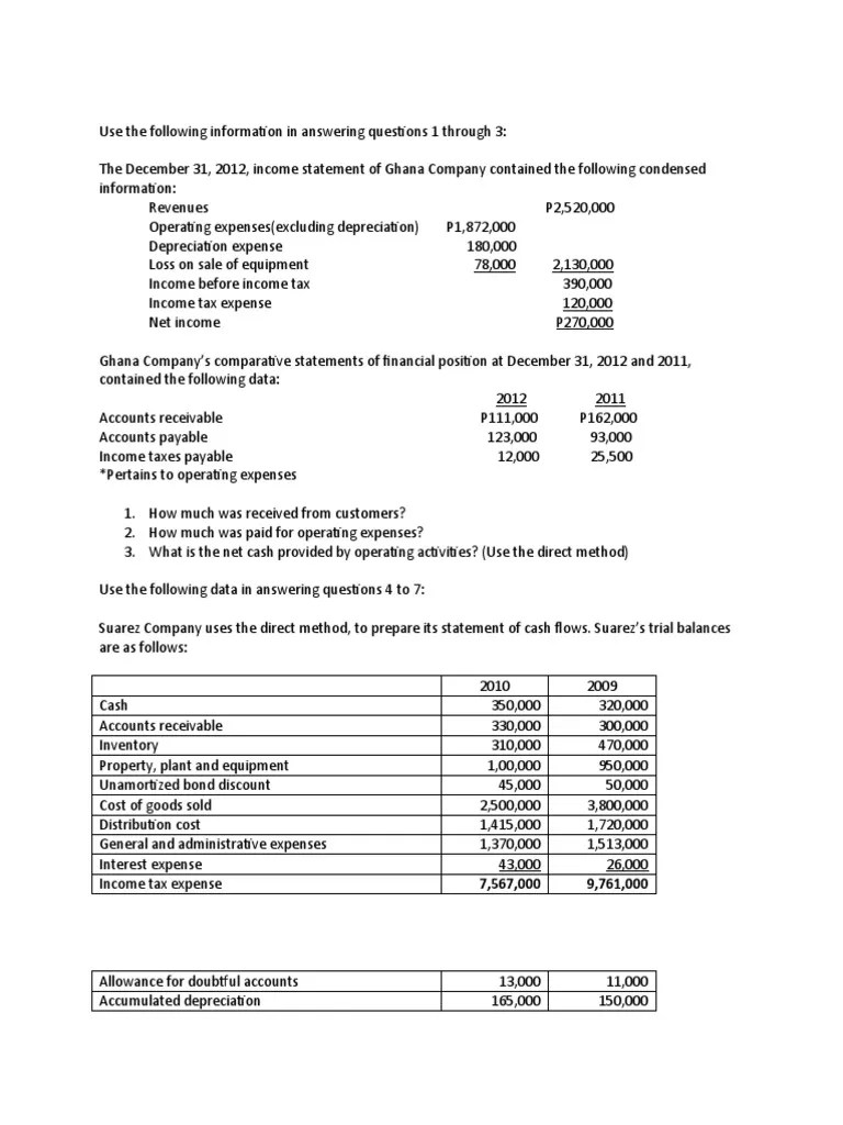Cash Flow | PDF | Balance Sheet | Cash Flow Statement