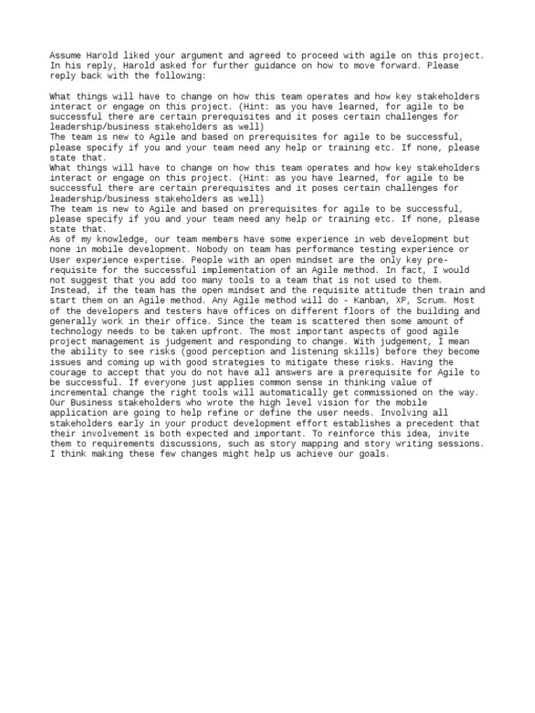 Coursera Agile Course | PDF | Agile Software Development | Communication