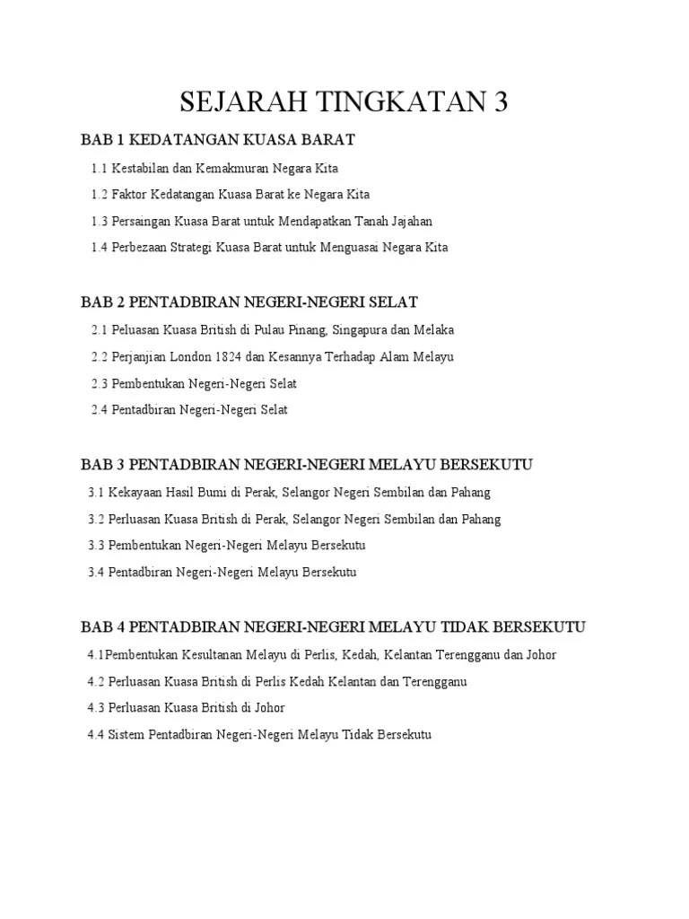 Strategi British Menguasai Johor Tingkatan 3 : Pemerintahan Kesultanan Melayu Di Perlis Kedah Kelantan Terengganu Dan Johor
