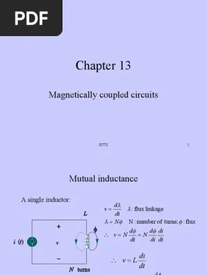 Chapter 13 Inductance Inductor
