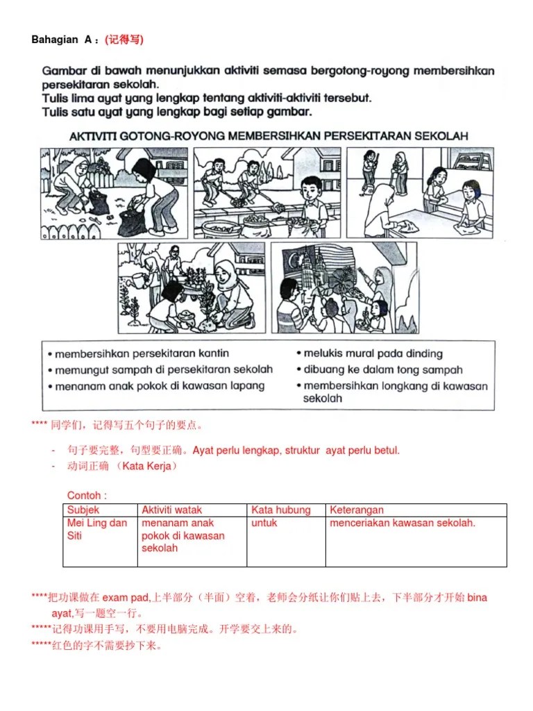 Antara aktiviti yang dapat meningkatkan dto ialah. Bahagian A 1 Aktiviti Gotong Royong Membersihkan Persekitaran Sekolah Pdf Pdf
