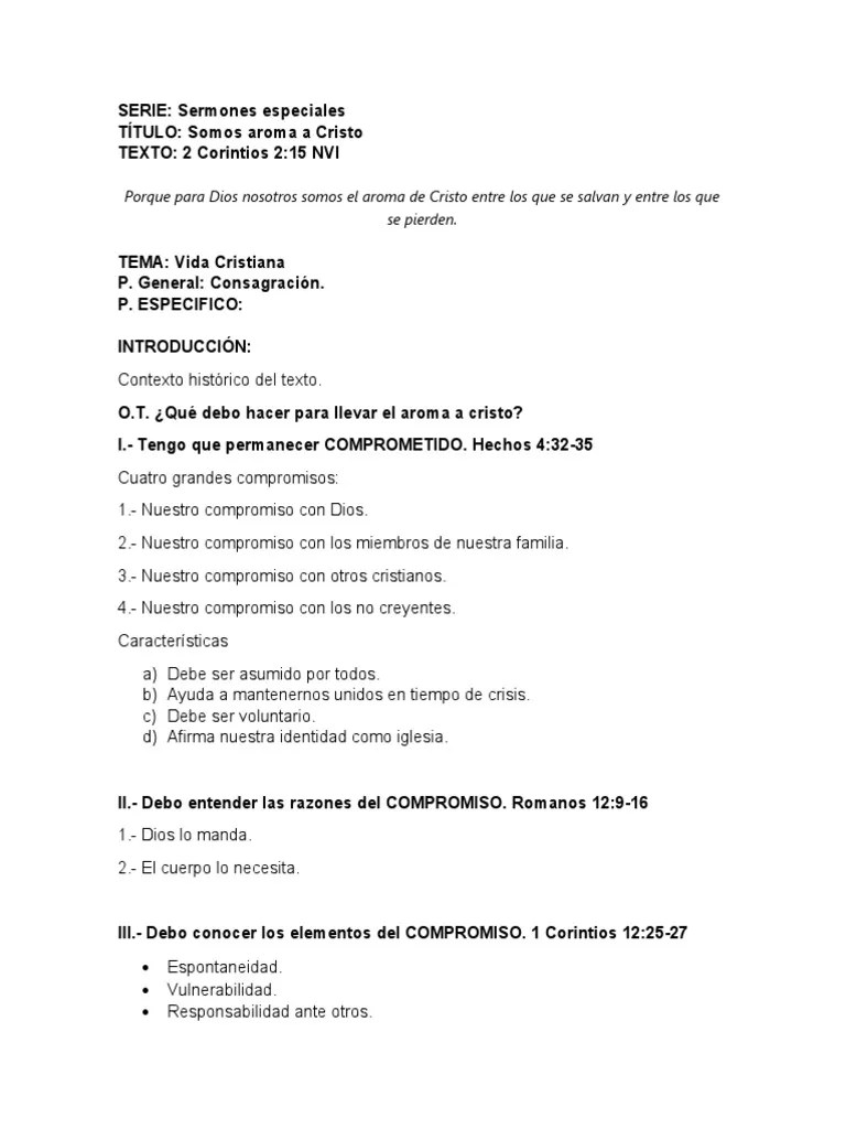 Sermon Especial | PDF